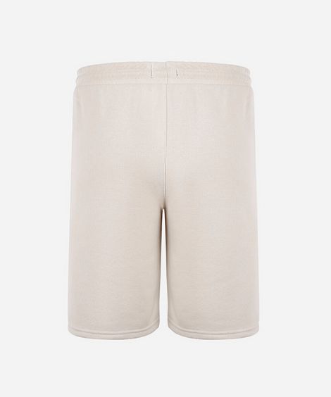 short juvenil moletom bege