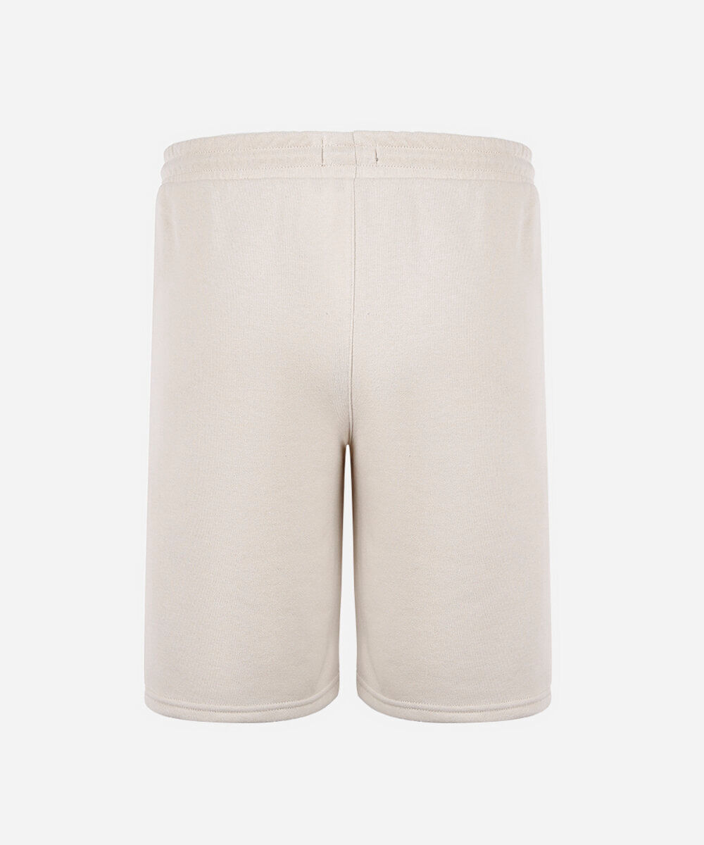 short juvenil moletom bege