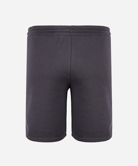short juvenil moletom cinza