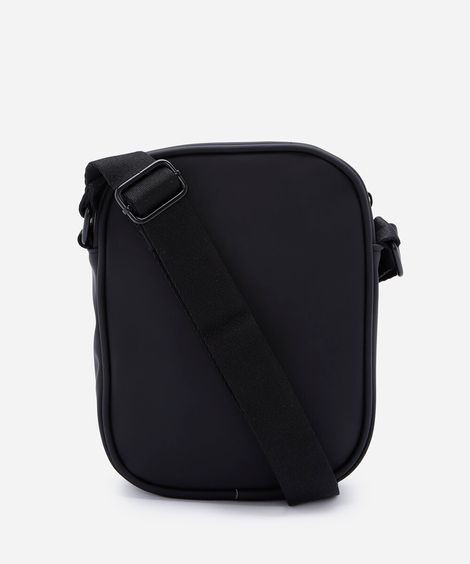 bolsa shoulder bag pu com bolso preta