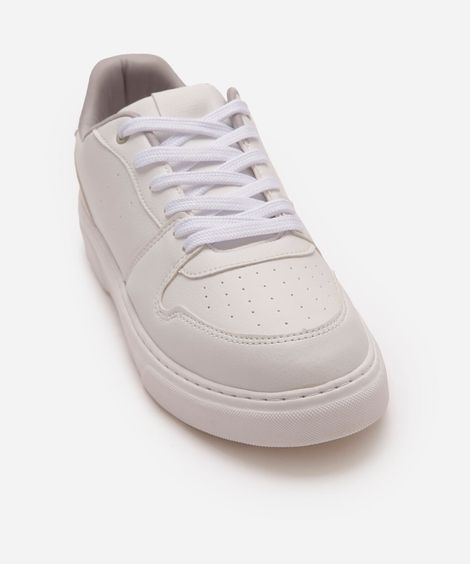 tênis masculino casual cano baixo branco