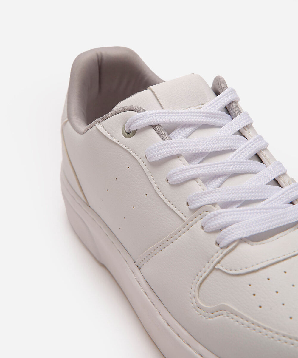 tênis masculino casual cano baixo branco
