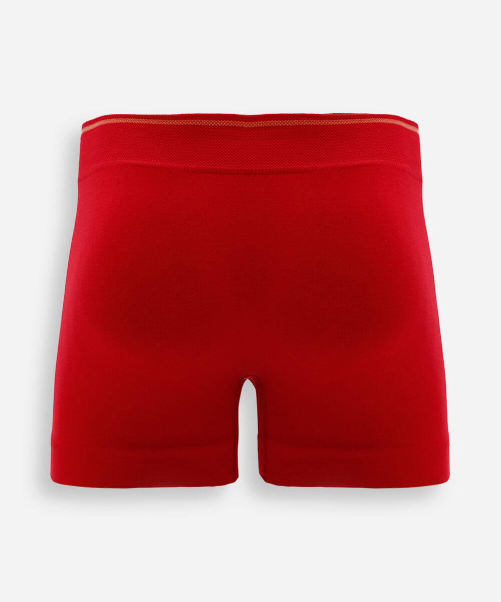 kit de 3 cuecas boxer masculina sem costura colorido