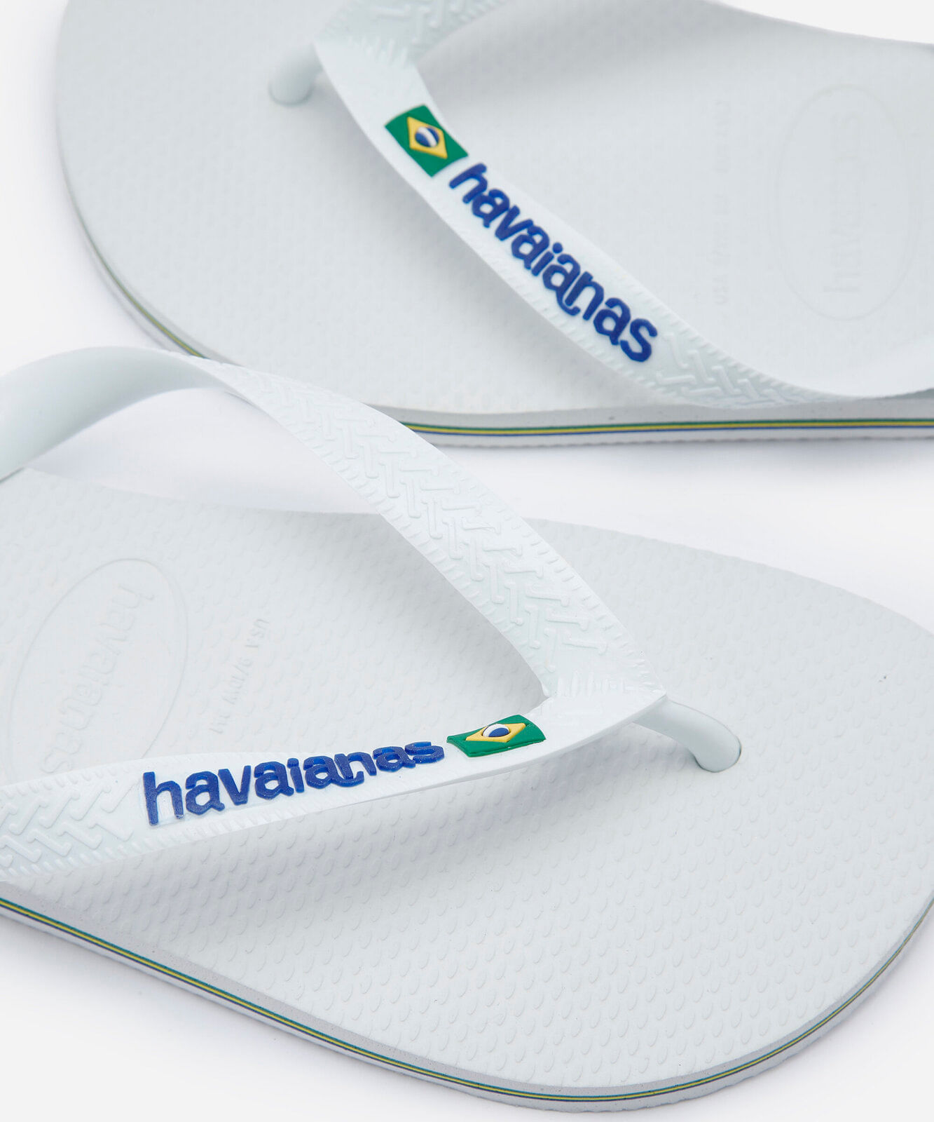 chinelo feminino havaianas brasil branco