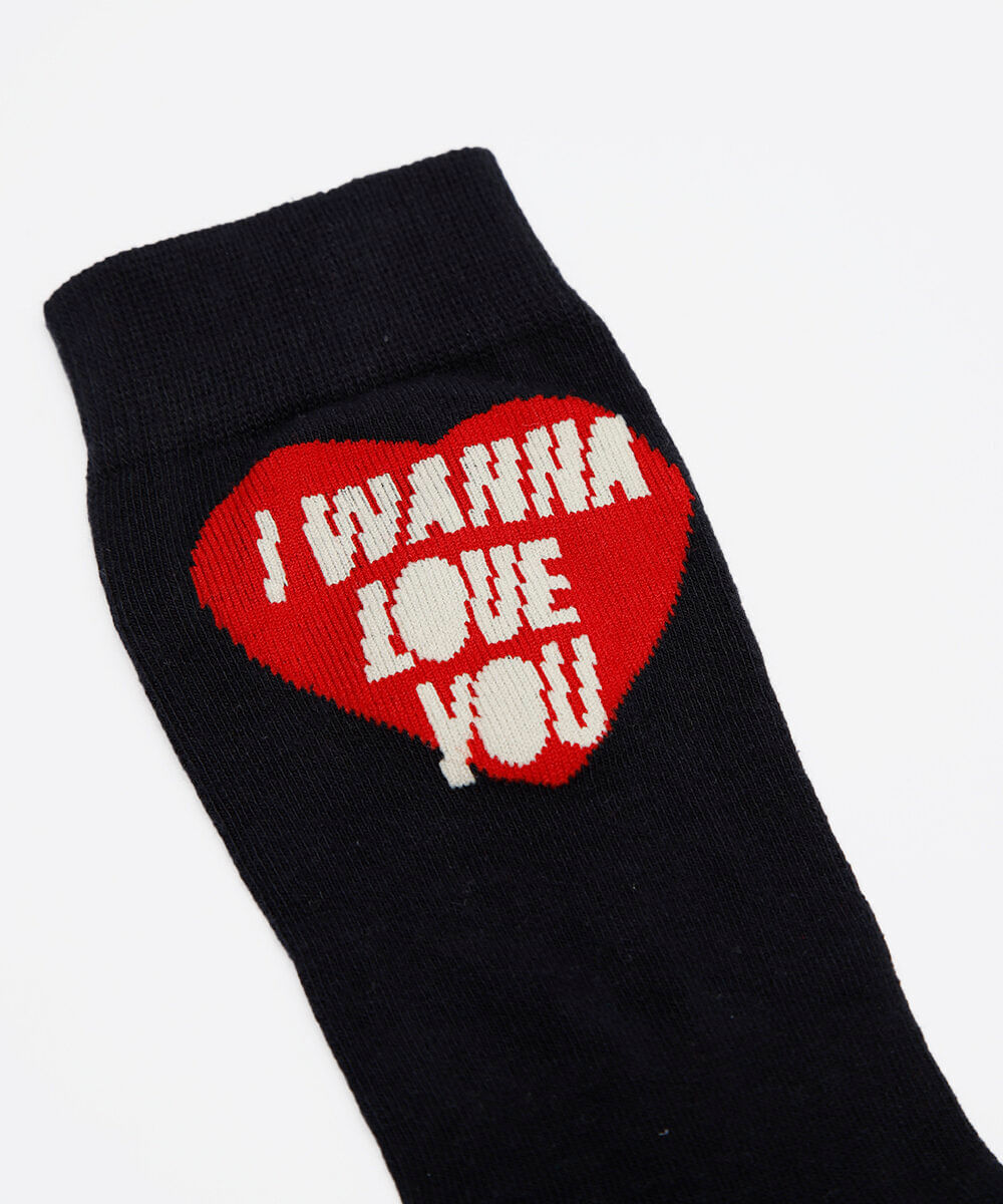 meia cano alto masculina bob marley preta