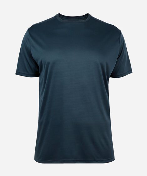 camiseta masculina esportiva plus size azul