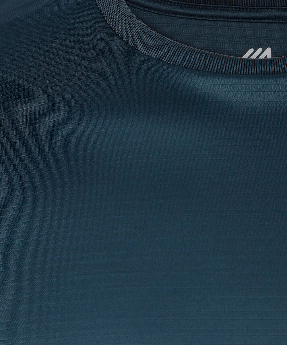 camiseta masculina esportiva plus size azul