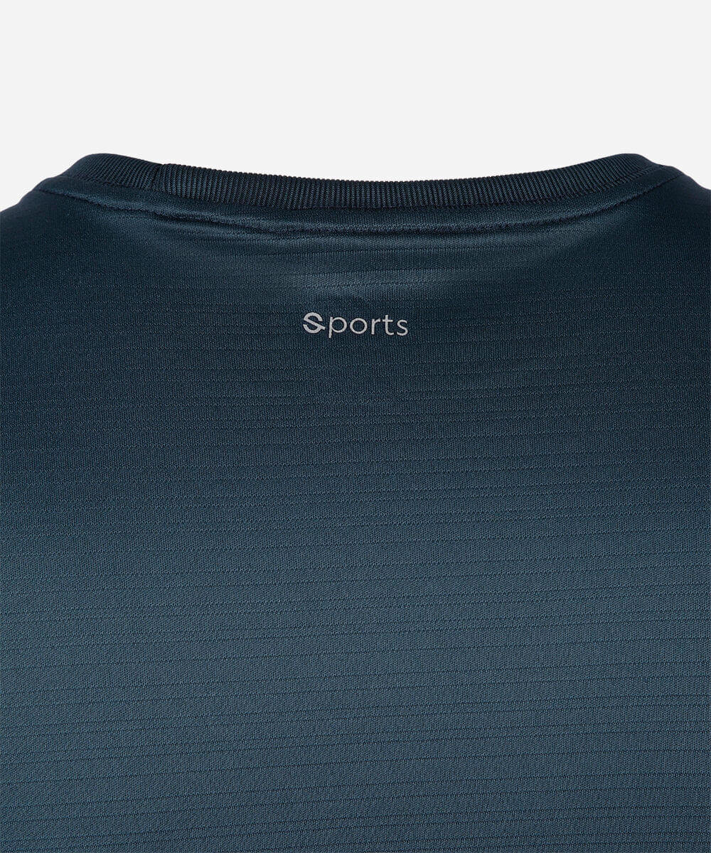 camiseta masculina esportiva plus size azul