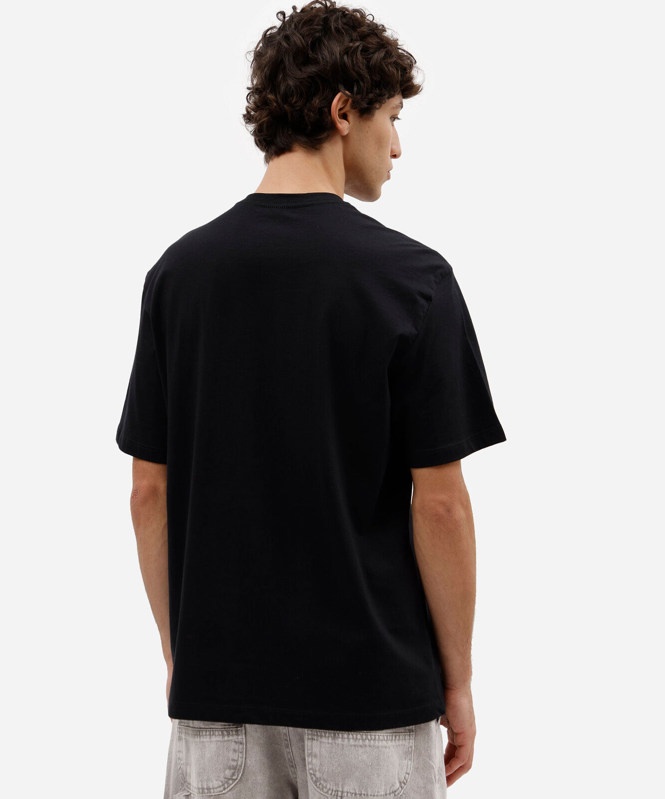 camiseta masculina de algodão manga curta star wars preta
