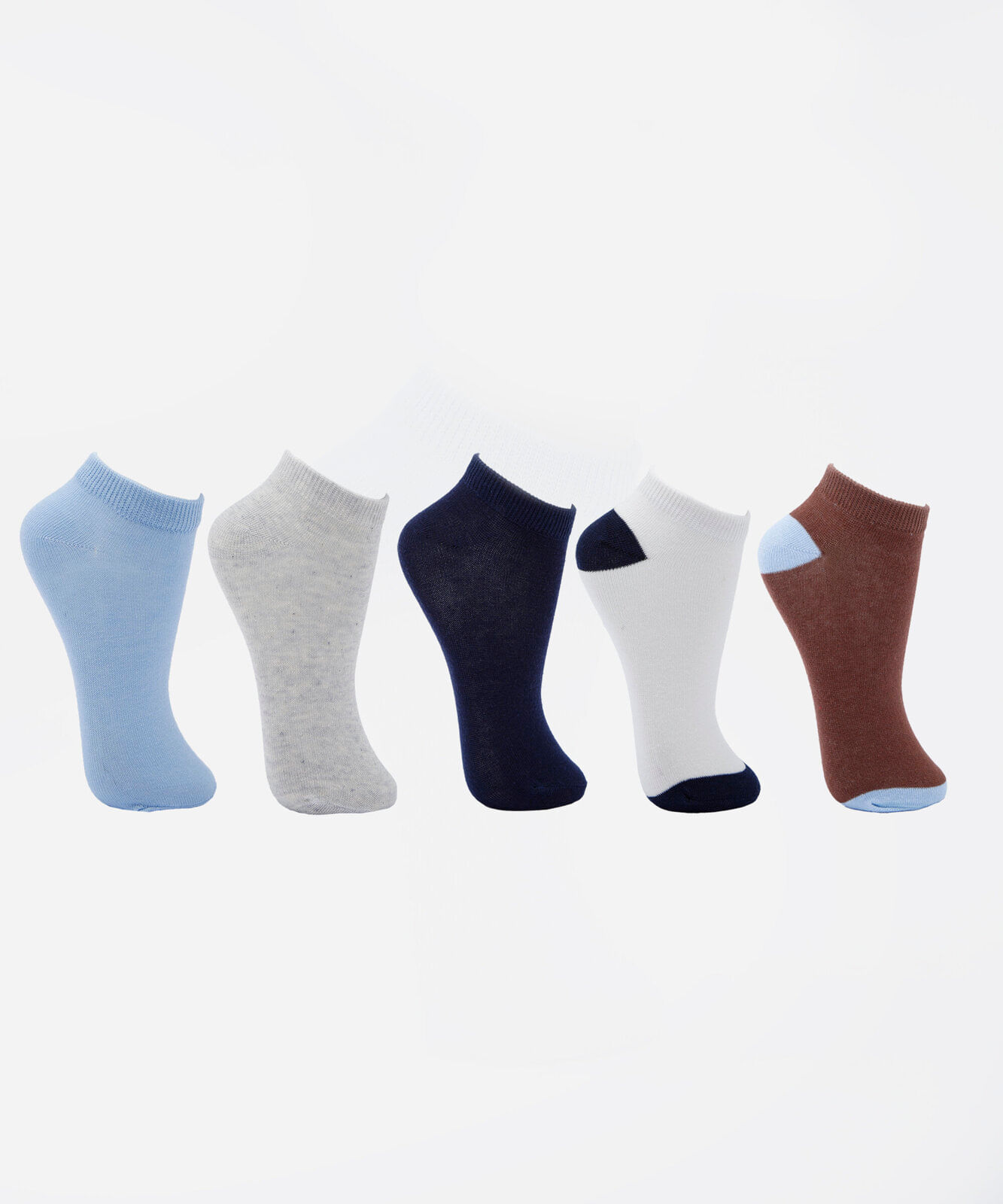 kit de 5 meias cano curto infantil colorido