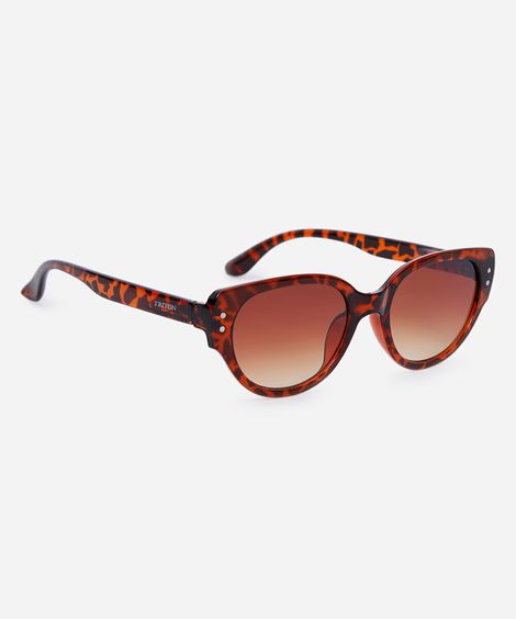 óculos de sol feminino gatinho de acetato tartaruga triton colorido