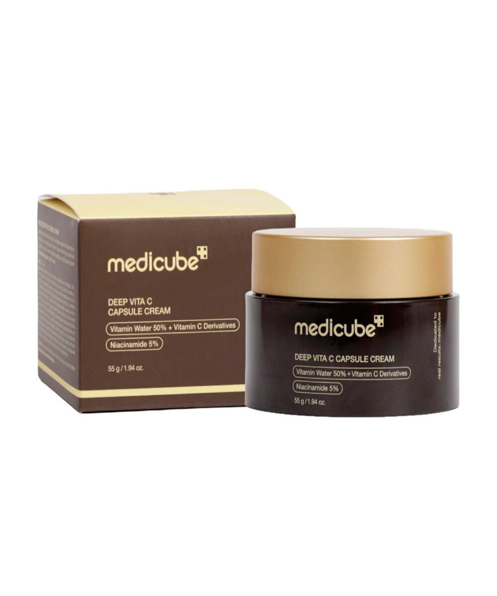 creme facial medicube deep vita c capsule cream 55g