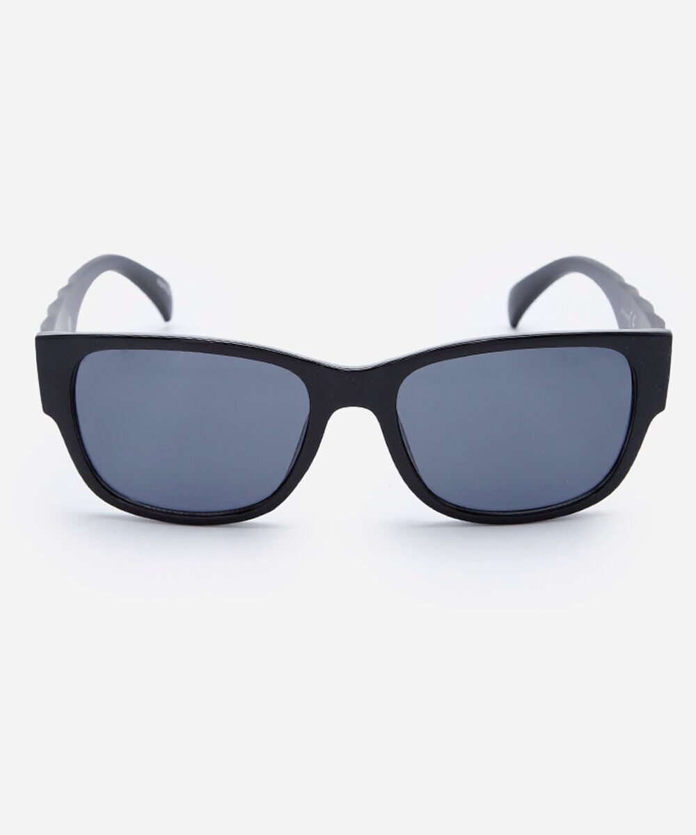 óculos de sol quadrado feminino de acetato preto