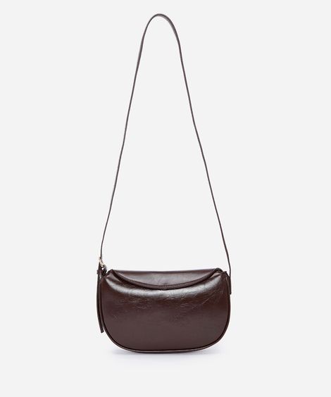 bolsa feminina transversal marrom