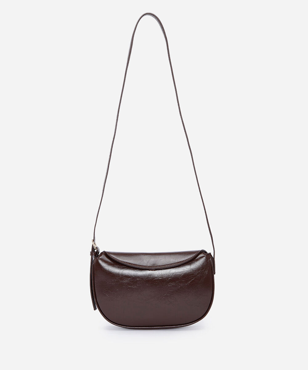 bolsa feminina transversal marrom