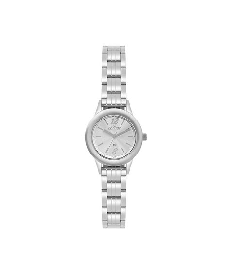 kit relógio feminino condor analógico co2035obck4k prateado