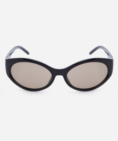 óculos de sol unissex esportivo de acetato triton preto