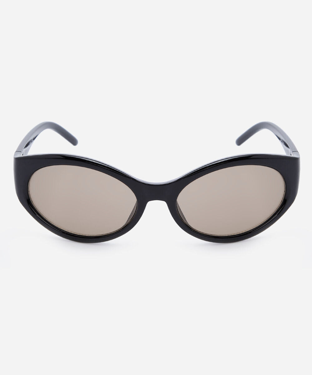 óculos de sol unissex esportivo de acetato triton preto