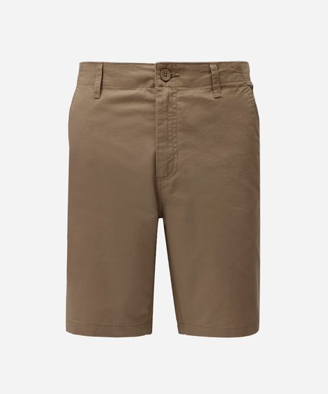 bermuda masculina reta chino bege