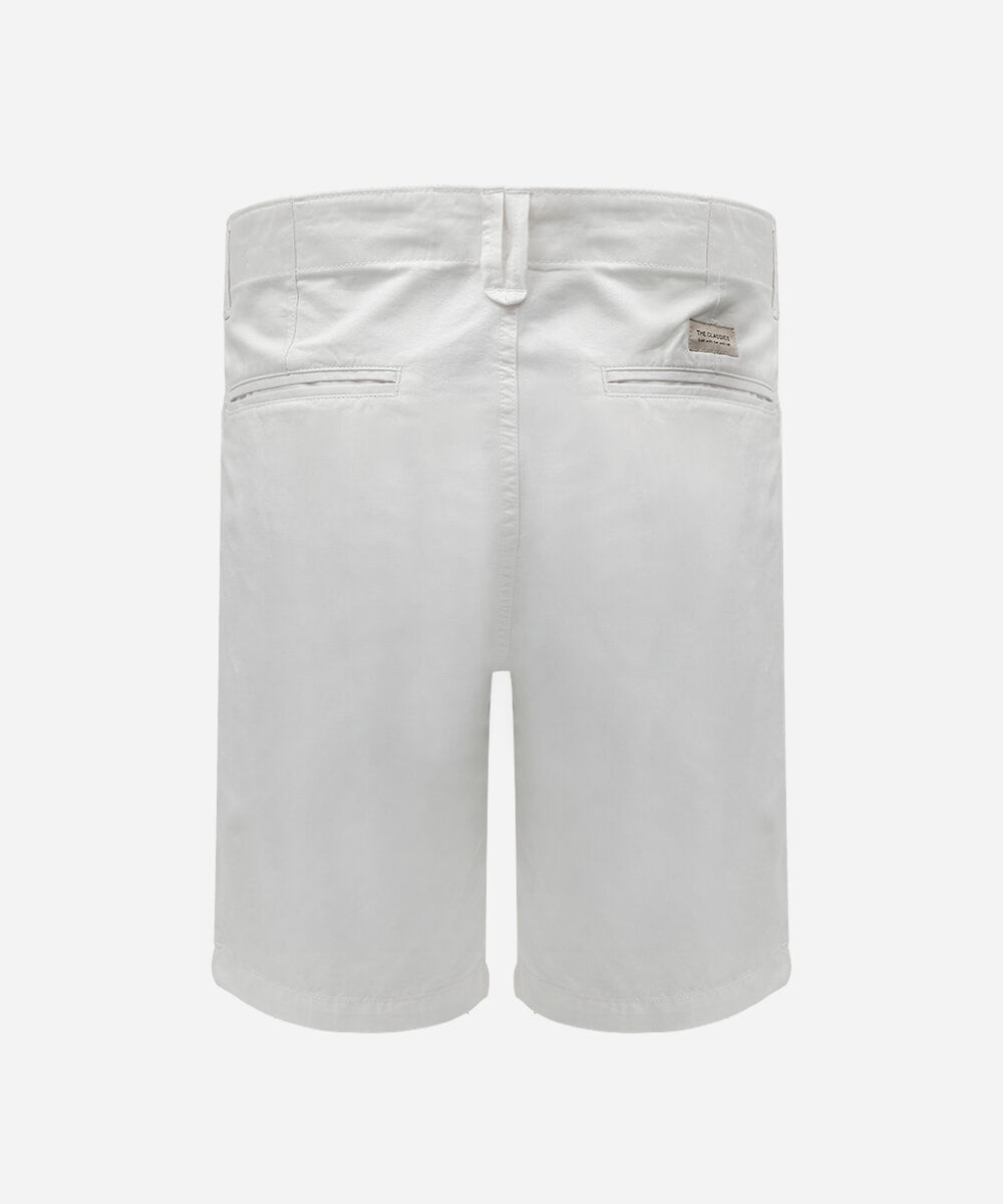 bermuda masculina reta chino branca