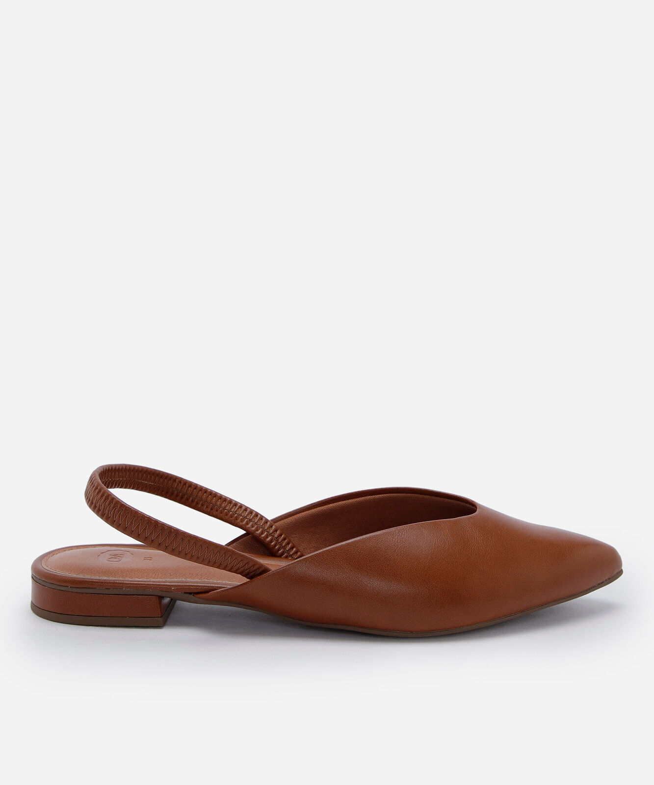 sapatilha feminina slingback oneself marrom