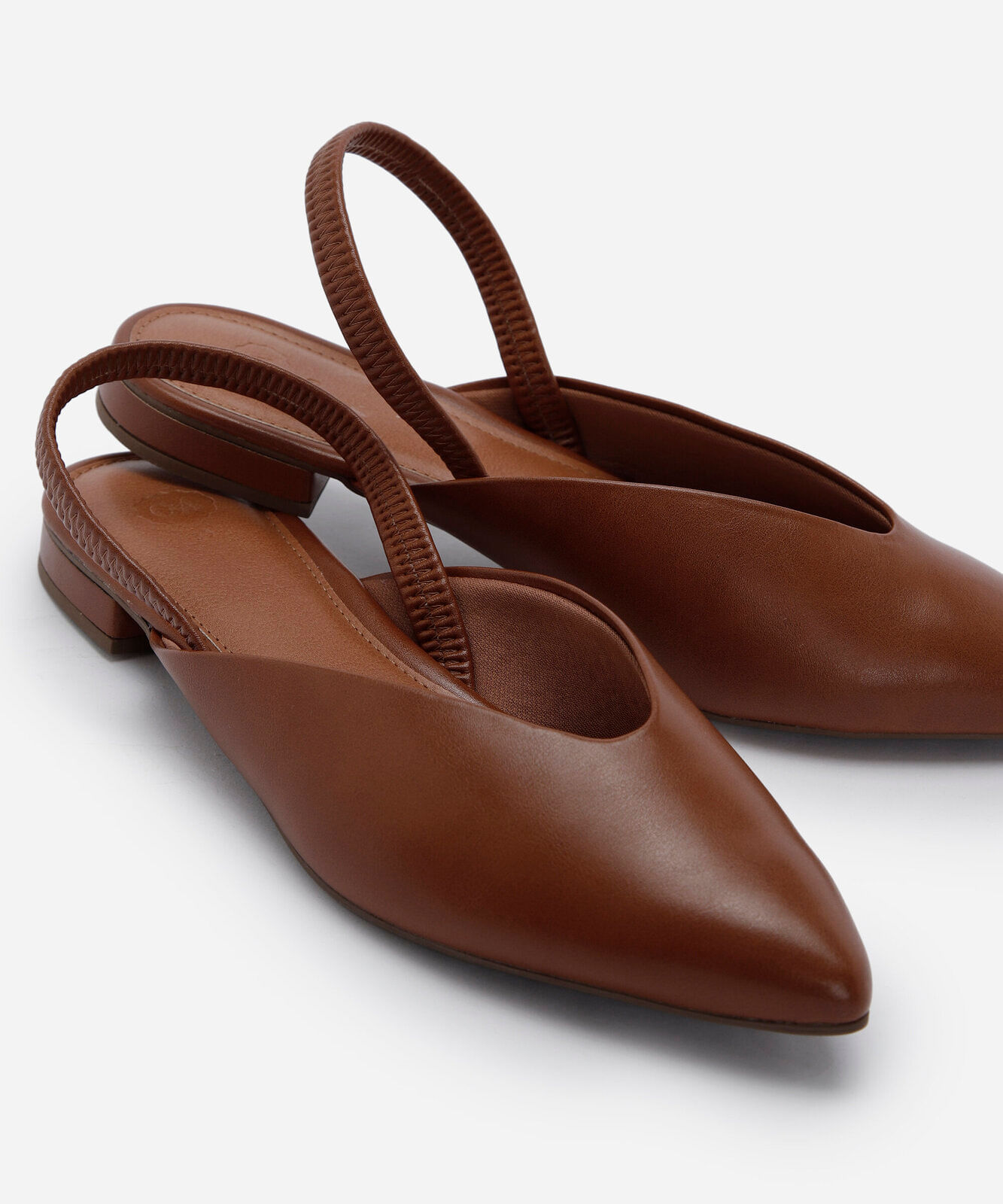 sapatilha feminina slingback oneself marrom