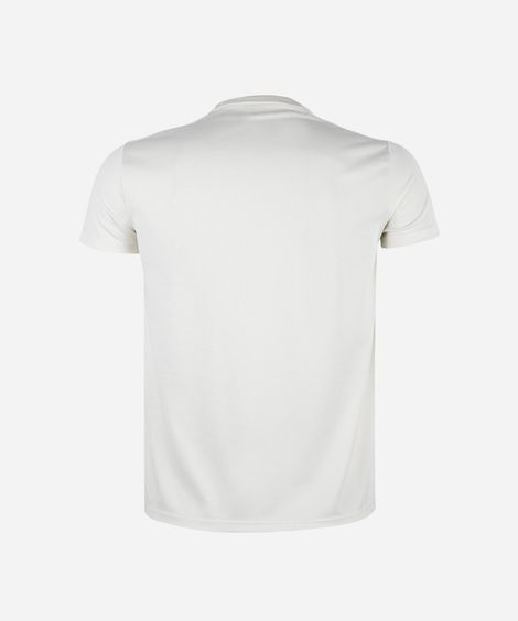 camiseta juvenil esportiva manga curta off white