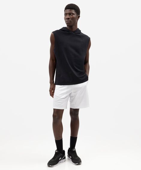 bermuda masculina texturizada branca