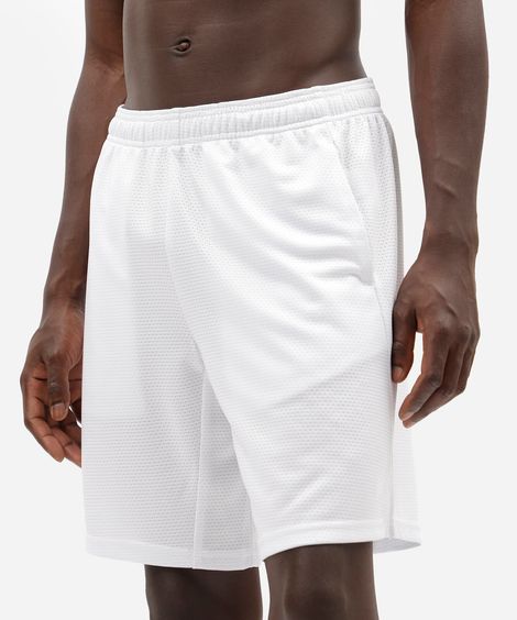 bermuda masculina texturizada branca