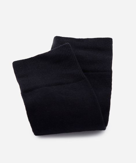 kit de 2 meias cano alto masculinas social lupo preto