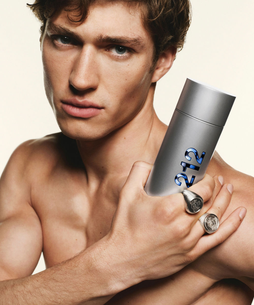 perfume masculino carolina herrera 212 men ny masculino eau de toilette 200ml