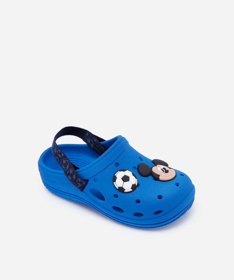 babuche infantil mickey azul