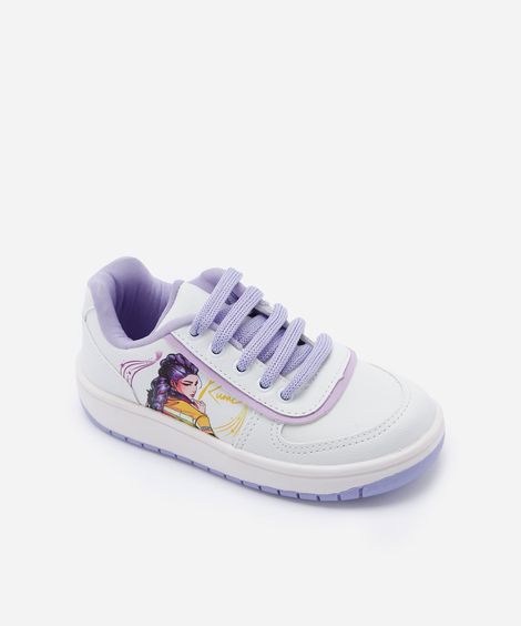tênis juvenil guerreiras do kpop roxo