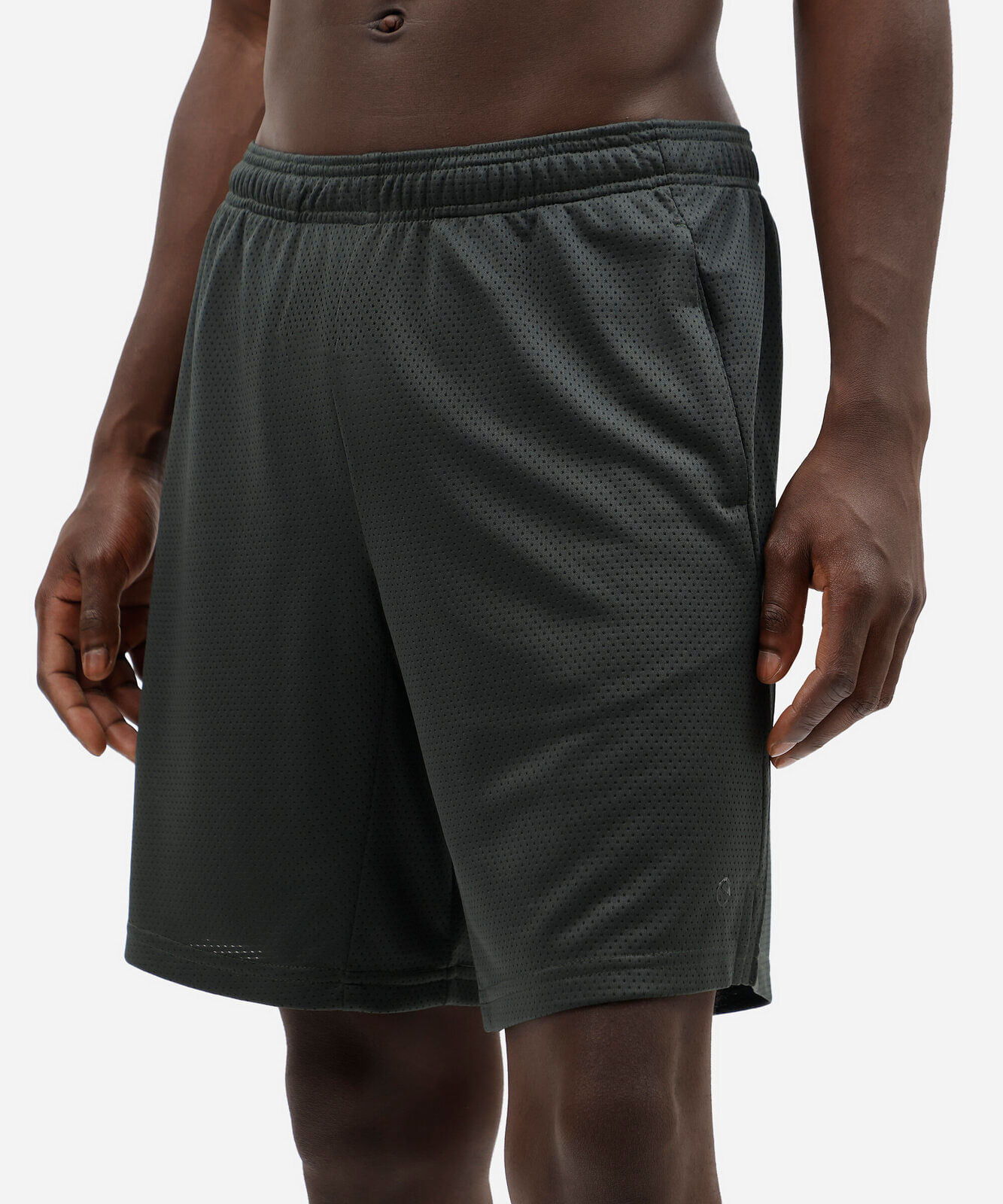 bermuda masculina esportiva texturizada verde