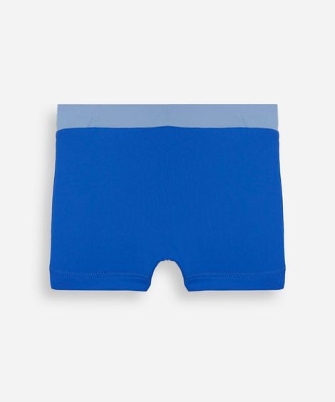 sunga boxer infantil sonic azul