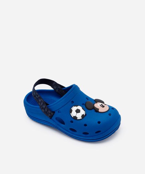 babuche infantil mickey azul