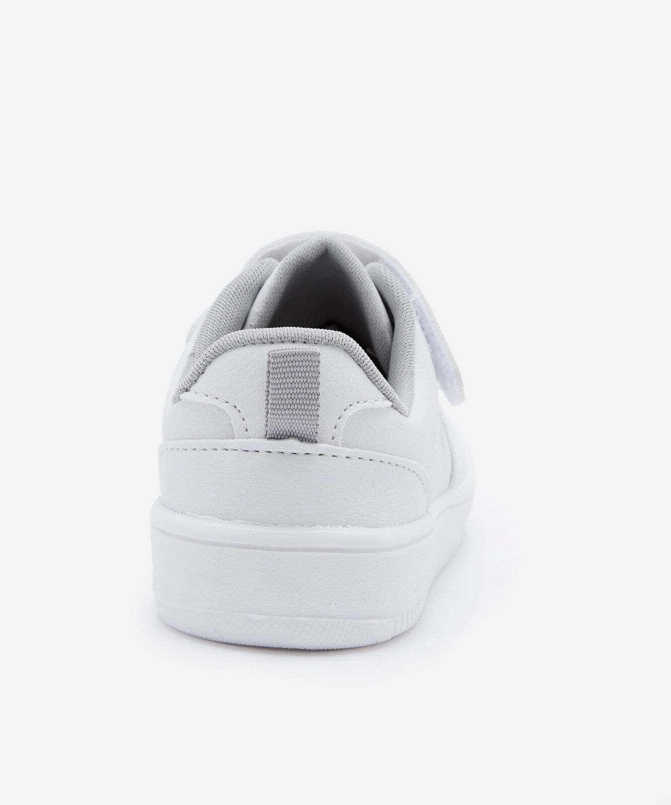 tênis infantil cano baixo com velcro branco