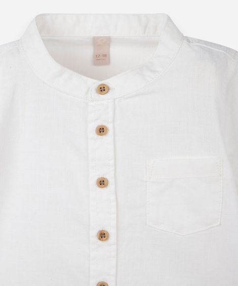 conjunto curto infantil de algodão laranja