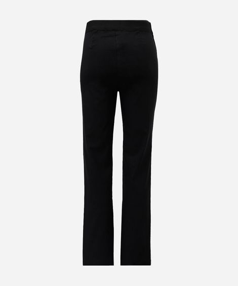 calça skinny feminina com viscose cintura alta preta