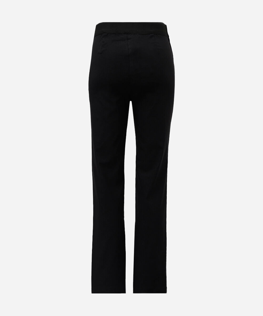 calça skinny feminina com viscose cintura alta preta