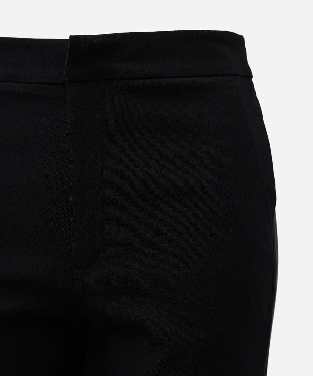 calça skinny feminina com viscose cintura alta preta