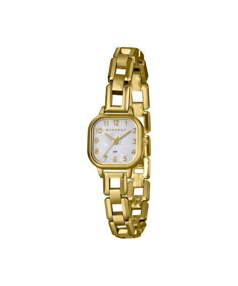 relógio feminino mindset analógico lqgm088lm7 b2kx dourado