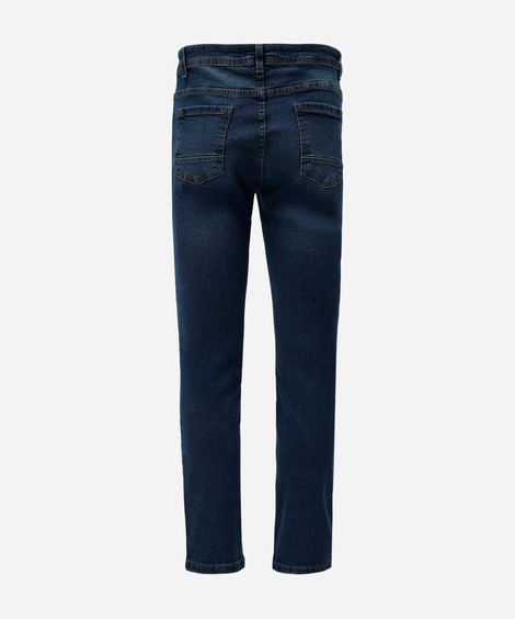calça skinny masculina jeans destroyed azul