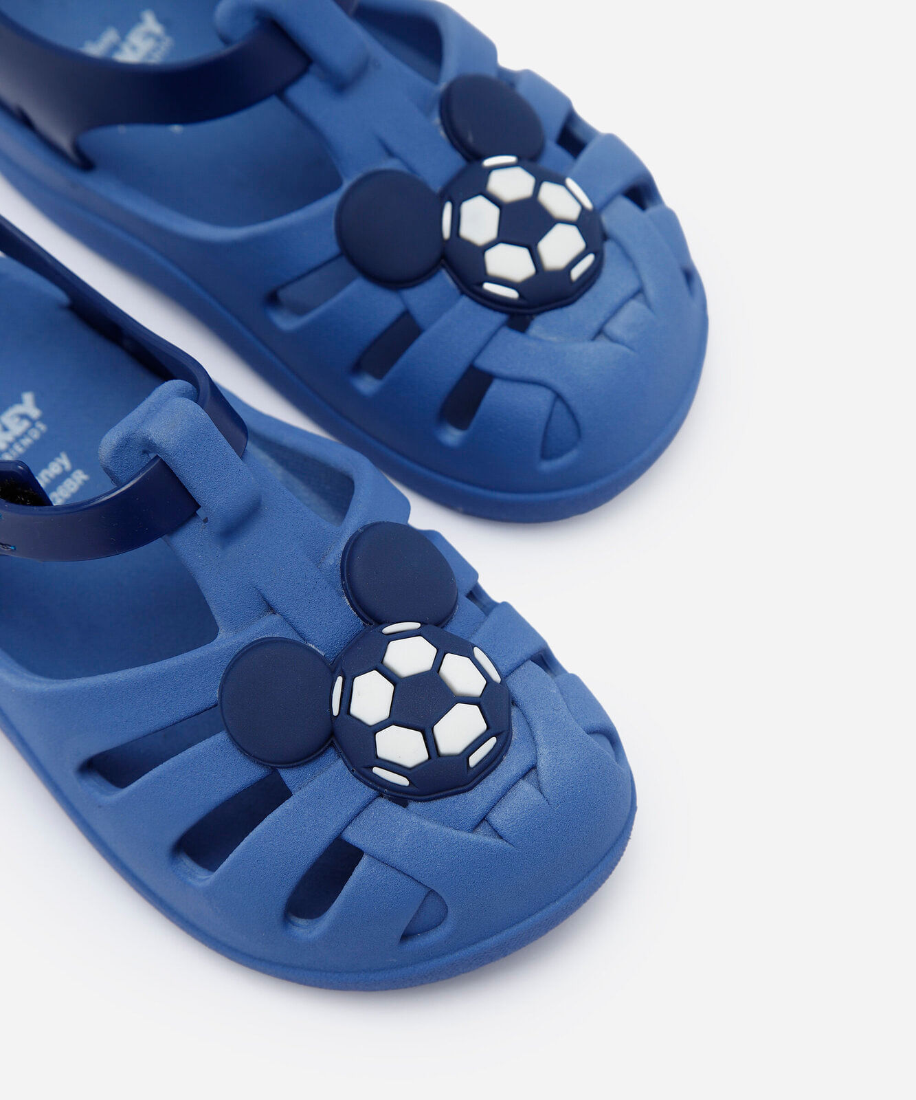 babuche infantil mickey grendene azul