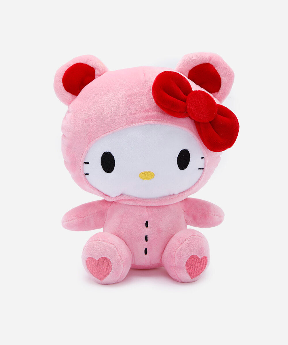 pelúcia infantil hello kitty rosa