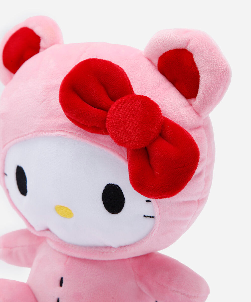 pelúcia infantil hello kitty rosa