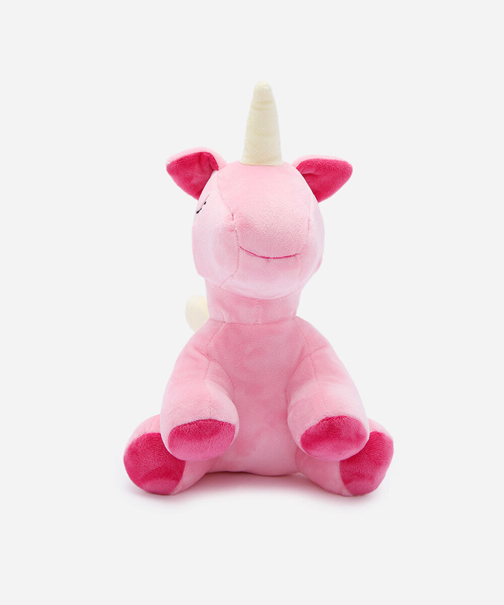 unicórnio de pelúcia infantil rosa
