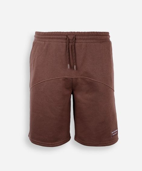 short juvenil moletom marrom