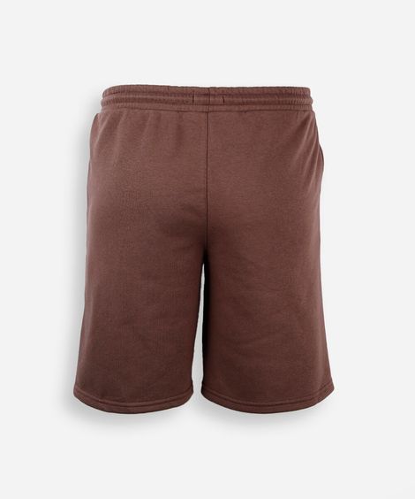 short juvenil moletom marrom