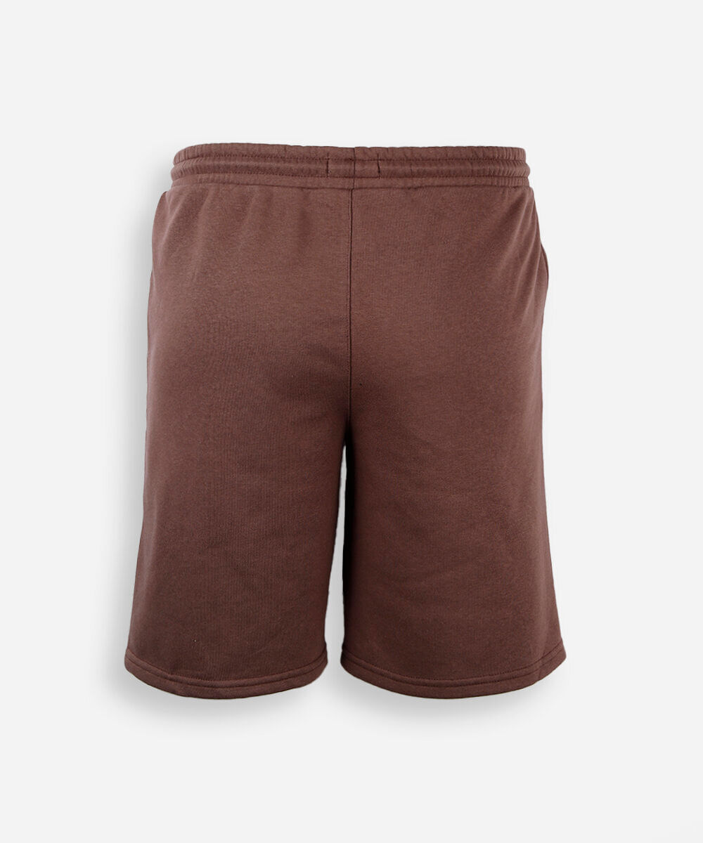 short juvenil moletom marrom
